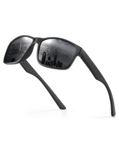 Gafas de sol polarizadas Reglaaly UV400 para hombres negras