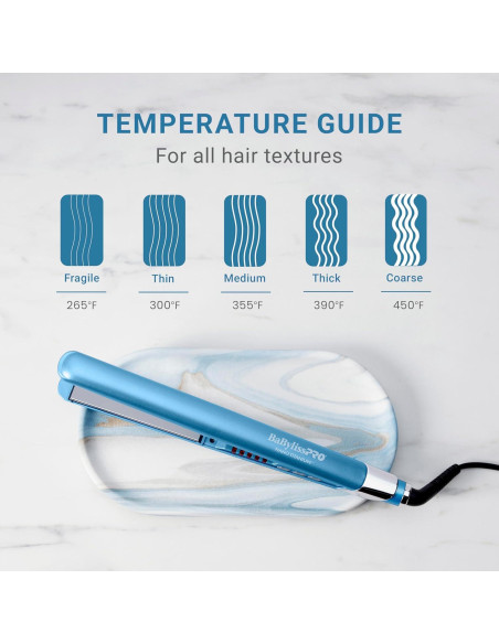 Plancha de Pelo BaBylissPRO Ultra Lisa 1" Nano Titanio Plancha de Pelo BaBylissPRO Ultra Lisa 1" Nano Titanio