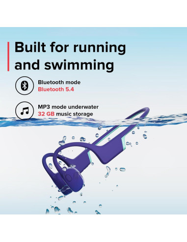 Auriculares Bluetooth SUUNTO Aqua Light 32GB Impermeables IP68