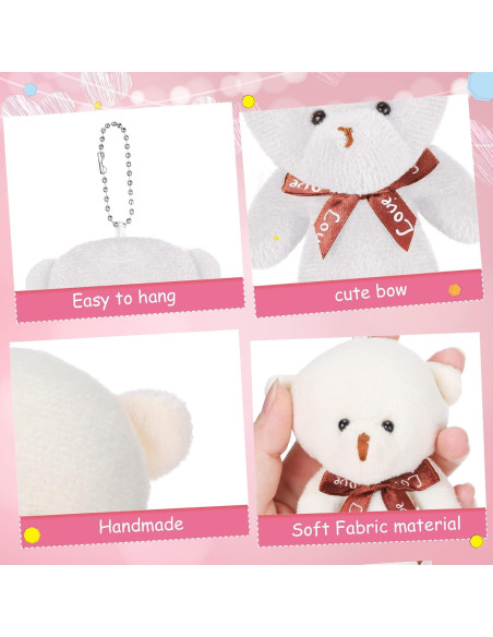HyDren 156 Mini Osos de Peluche 12 cm Multicolor Juguetes HyDren 156 Mini Osos de Peluche 12 cm Multicolor Juguetes