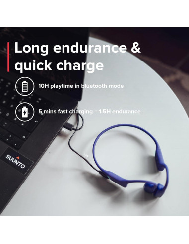 Auriculares Bluetooth SUUNTO Aqua Light 32GB Impermeables IP68