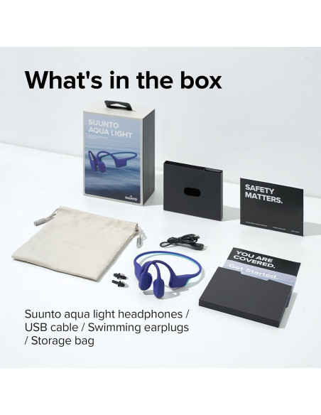 Auriculares Bluetooth SUUNTO Aqua Light 32GB Impermeables IP68 Auriculares Bluetooth SUUNTO Aqua Light 32GB Impermeables IP68