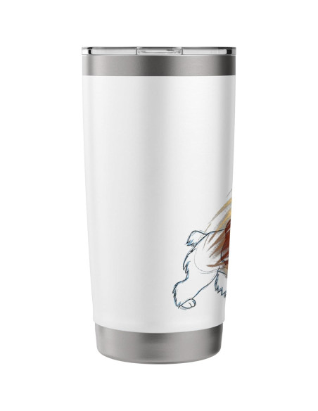 Vaso Aislado de Acero Inoxidable Disney Lady y el Vagabundo 591 ml Vaso Aislado de Acero Inoxidable Disney Lady y el Vagabundo 591 ml