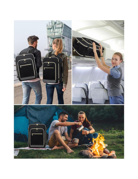 Mochila de Viaje LOVEVOOK 40L para Mujeres - Aprobada para Vuelos Mochila de Viaje LOVEVOOK 40L para Mujeres - Aprobada para Vuelos