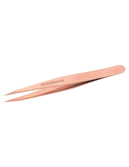 Pinzas de Precisión Tweezerman Oro Rosa - Acero Inoxidable Pinzas de Precisión Tweezerman Oro Rosa - Acero Inoxidable