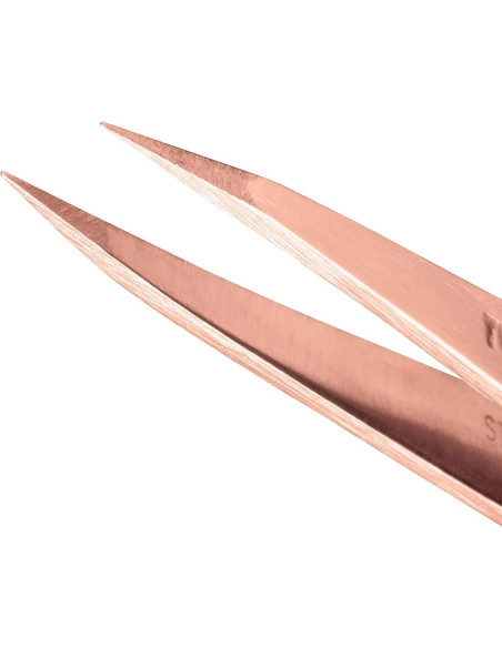 Pinzas de Precisión Tweezerman Oro Rosa - Acero Inoxidable Pinzas de Precisión Tweezerman Oro Rosa - Acero Inoxidable