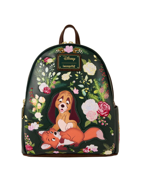 Mochila Mini Loungefly Disney El Zorro y el Sabueso 22.8x26.6cm Mochila Mini Loungefly Disney El Zorro y el Sabueso 22.8x26.6cm