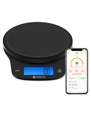 Balanza de Cocina Digital Etekcity ESN90 - Bluetooth, 5000 g
