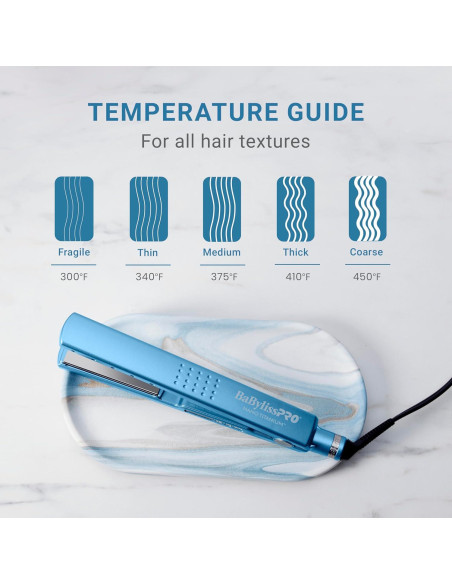 Plancha Digital Iónica BaBylissPRO 3.18 cm Alisador de Cabello Plancha Digital Iónica BaBylissPRO 3.18 cm Alisador de Cabello