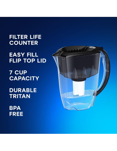 Jarra de Filtro de Agua Aquaphor Ideal 7 Tazas con Filtro B15