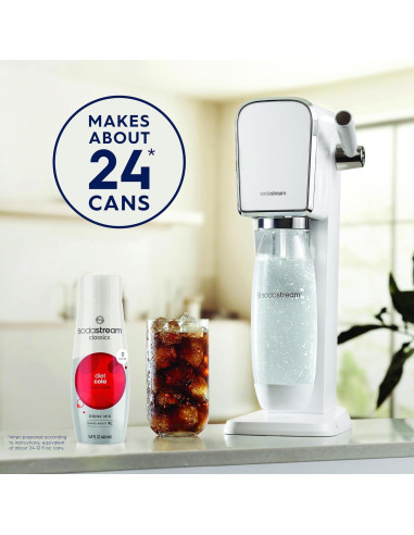 SodaStream Cola Dieta 440 ml - Paquete de 4 Bebidas Sin Calorías