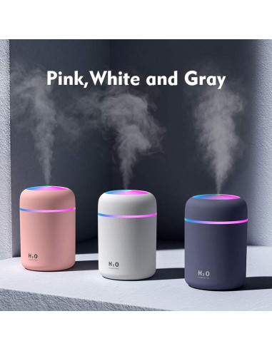 Humidificador Mini Jackcell Azul Marino 300ml USB Silencioso
