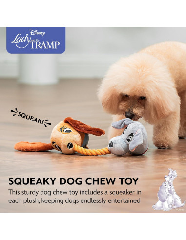 Juguete para Perros Disney La Dama y el Vagabundo 35.56 cm