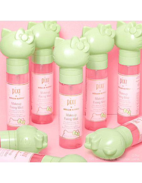 Spray Fijador de Maquillaje Pixi Hello Kitty 80 ml Hidratante Spray Fijador de Maquillaje Pixi Hello Kitty 80 ml Hidratante