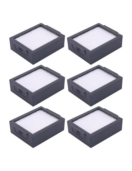 Filtros HEPA Neutop para iRobot Roomba E5 E6 i1 i3 i4 i5 i6 i7 i8 j5 j7 - Paquete de 6 Filtros HEPA Neutop para iRobot Roomba E5 E6 i1 i3 i4 i5 i6 i7 i8 j5 j7 - Paquete de 6