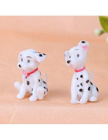 Set de 102 Figuritas de Perro Dálmata Miniatura Lynkaye