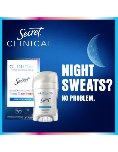 Desodorante Antitranspirante Clínico Secret Mujeres 45.36 g