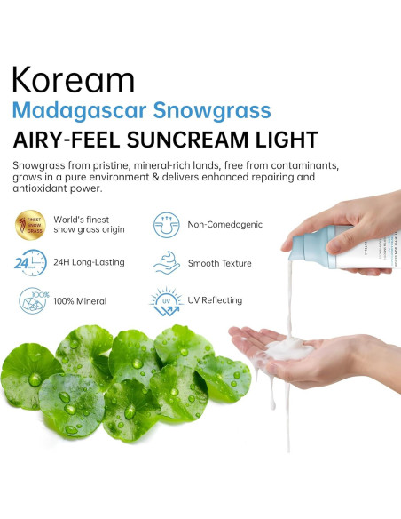 Protector Solar Coreano SPF 50+ Centella 50ml Hidratante Protector Solar Coreano SPF 50+ Centella 50ml Hidratante