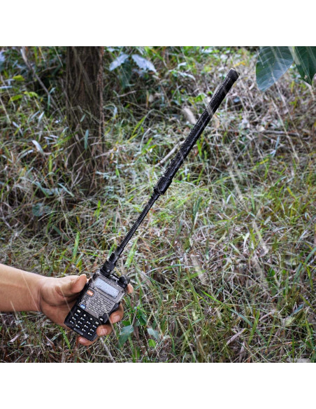 Antena Táctica Gooseneck Bingfu VHF UHF 136-520MHz 3.5dBi Antena Táctica Gooseneck Bingfu VHF UHF 136-520MHz 3.5dBi