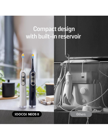 Cepillo de Dientes Eléctrico Soocas NEOS II con Irrigador