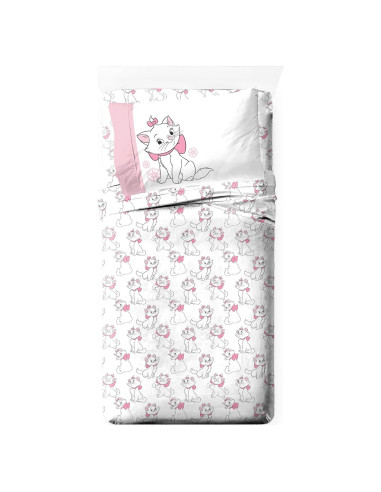 Juego de Sábanas Twin Jay Franco Aristocats 3 Piezas Microfibra