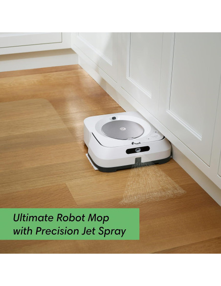 Robot Mopa iRobot Braava Jet M6 con Pañales de Limpieza 7PK Robot Mopa iRobot Braava Jet M6 con Pañales de Limpieza 7PK