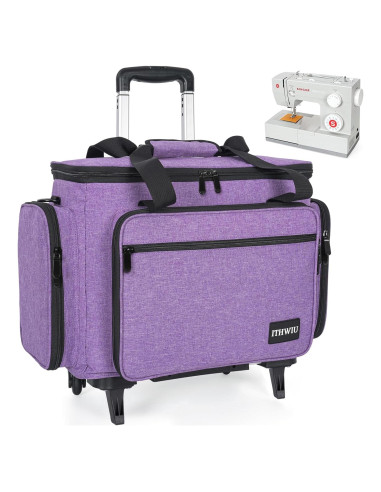 Funda para Máquina de Coser ITHWIU con Bolsillos - Púrpura