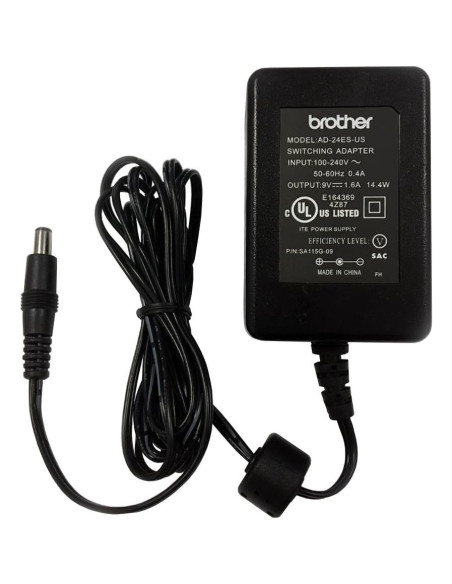 Adaptador de CA Brother AD-24 9V 2A para P-Touch Adaptador de CA Brother AD-24 9V 2A para P-Touch
