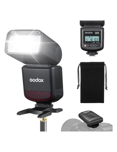 Flash Speedlite Godox TT520 III GN33 Inalámbrico para Cámaras Flash Speedlite Godox TT520 III GN33 Inalámbrico para Cámaras