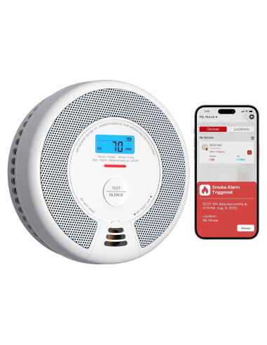 Detector de Humo y Monóxido de Carbono X-Sense SC07-WX Wi-Fi
