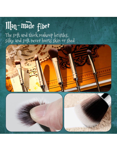 Juego de Brochas de Maquillaje LENDOO Harry Potter 5 Piezas