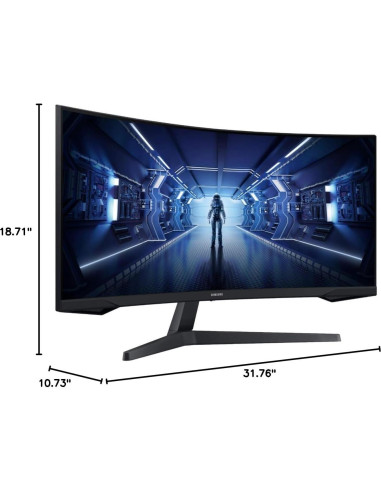 Monitor Curvo Samsung Odyssey G5 34" WQHD 165Hz 1ms