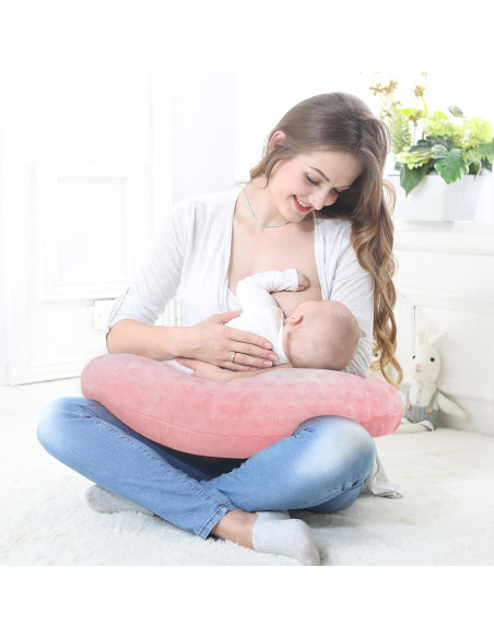 Comoda de Lactancia LAT Rosa Ergonomica y Lavable a Maquina Comoda de Lactancia LAT Rosa Ergonomica y Lavable a Maquina
