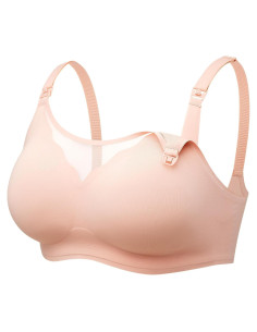 Sostén de Lactancia Momcozy Malla Transpirable Rosa Ostra XX-Large