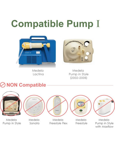 Tubo de Reemplazo Maymom para Extractores Medela Symphony y Lactina