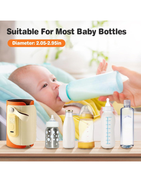 Calentador de Botellas Portátil Zorpupoa USB 204g 5 Niveles Calentador de Botellas Portátil Zorpupoa USB 204g 5 Niveles