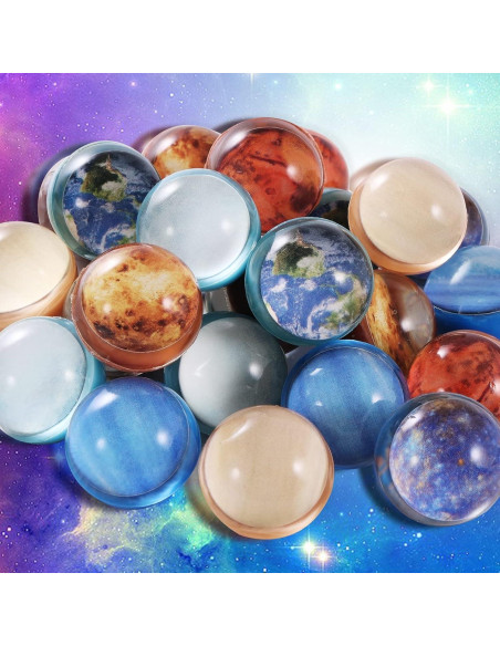 Pelotas Saltarinas de Planetas Pllieay 24pcs 32mm para Fiestas Pelotas Saltarinas de Planetas Pllieay 24pcs 32mm para Fiestas