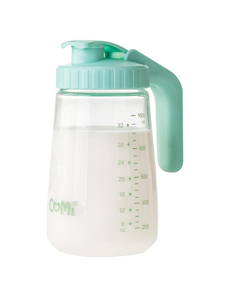 Jarra de Leche Materna COMI 1.01L Vidrio Borosilicato Verde Jarra de Leche Materna COMI 1.01L Vidrio Borosilicato Verde