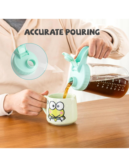 Jarra de Leche Materna COMI 1.01L Vidrio Borosilicato Verde Jarra de Leche Materna COMI 1.01L Vidrio Borosilicato Verde