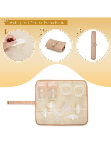 Mochila Fasrom para Extractor de Leche con Nevera Rosa Mochila Fasrom para Extractor de Leche con Nevera Rosa