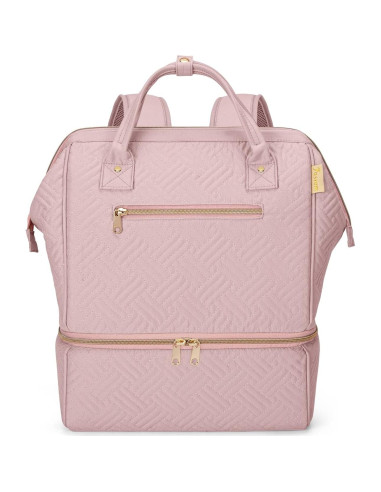 Mochila Fasrom para Extractor de Leche con Nevera Rosa