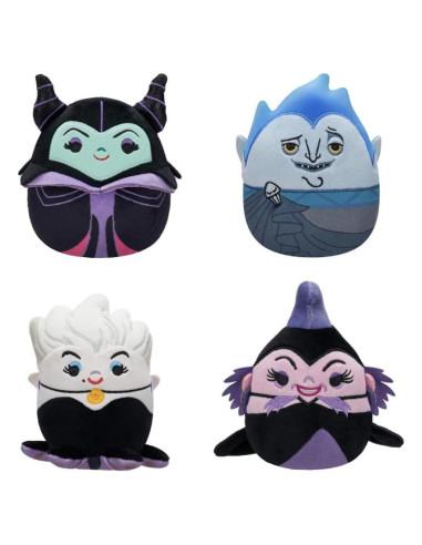 Squishmallows Villanos Disney 10cm - Hades, Malefica, Ursula, Yzma