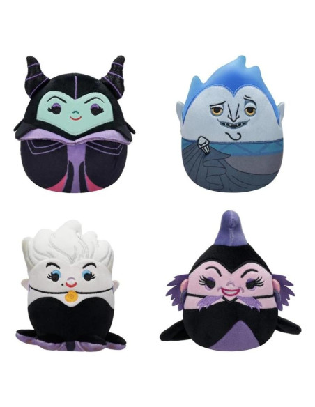 Squishmallows Villanos Disney 10cm - Hades, Malefica, Ursula, Yzma Squishmallows Villanos Disney 10cm - Hades, Malefica, Ursula, Yzma