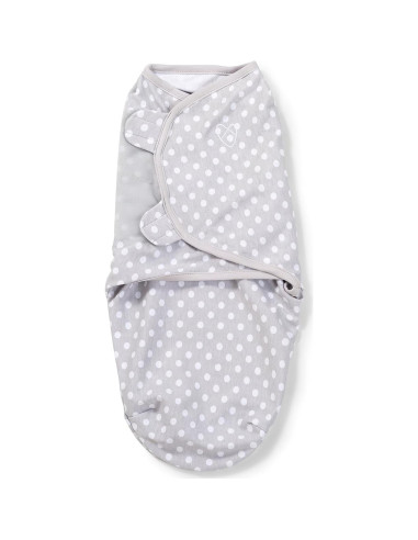 SwaddleMe Original Swaddle Pequeño 0-3 Meses 2-Pack Rayas Grises