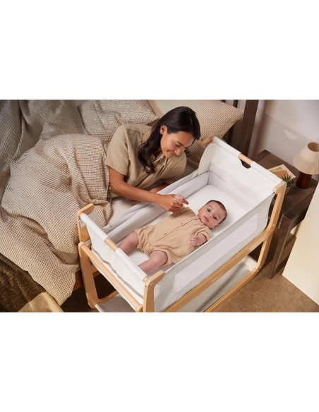 Cuna Mecedora SnuzPod 4 Natural - Cuna Portátil 100x49 cm Cuna Mecedora SnuzPod 4 Natural - Cuna Portátil 100x49 cm