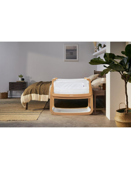Cuna Mecedora SnuzPod 4 Natural - Cuna Portátil 100x49 cm Cuna Mecedora SnuzPod 4 Natural - Cuna Portátil 100x49 cm