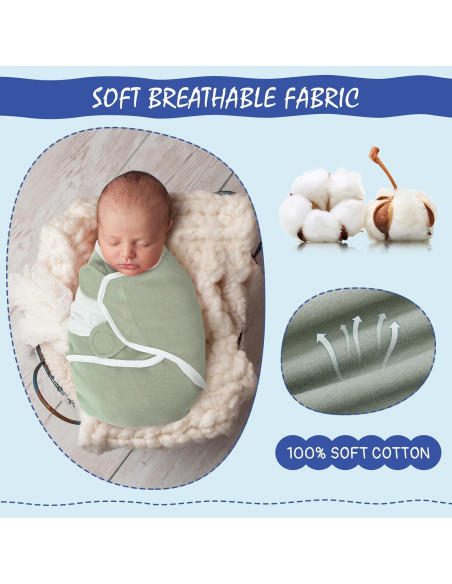 Manta Swaddle Prematuro VitalCozy Algodón Ajustable 60x50cm Manta Swaddle Prematuro VitalCozy Algodón Ajustable 60x50cm