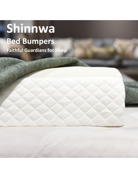 Protectores de Cama Shinnwa Espuma Viscoelástica Paquete de 2 Protectores de Cama Shinnwa Espuma Viscoelástica Paquete de 2