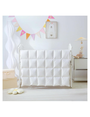 Edredón para Cuna CLoucl 104.1x121.9cm 100% Plumón Ganso