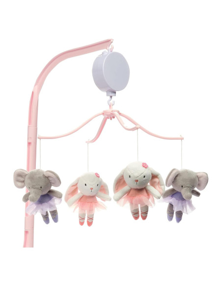 Móvil Musical para Cuna Tiny Dancer Bedtime Originals - Rosa Móvil Musical para Cuna Tiny Dancer Bedtime Originals - Rosa